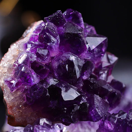 Raw Amethyst Quartz Cluster