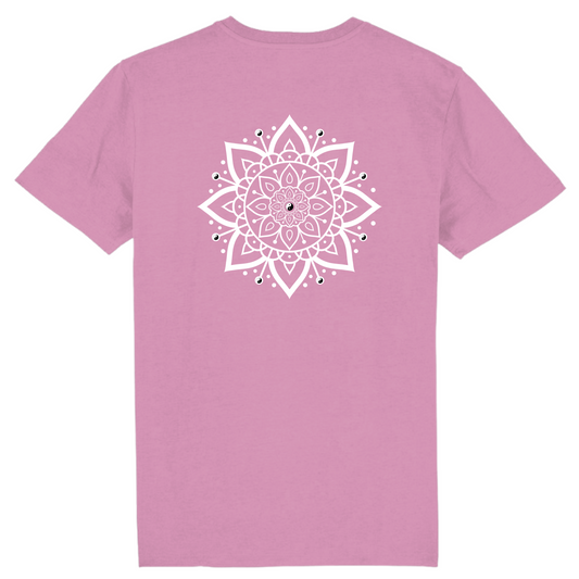 S.O.U.L 100% Organic Cotton T-shirt (Crown Pink)