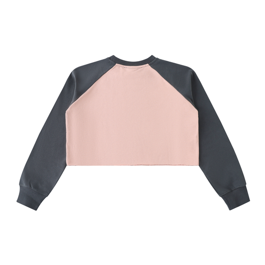 S.O.U.L Women's Raw-Hem Crop Sweatshirt