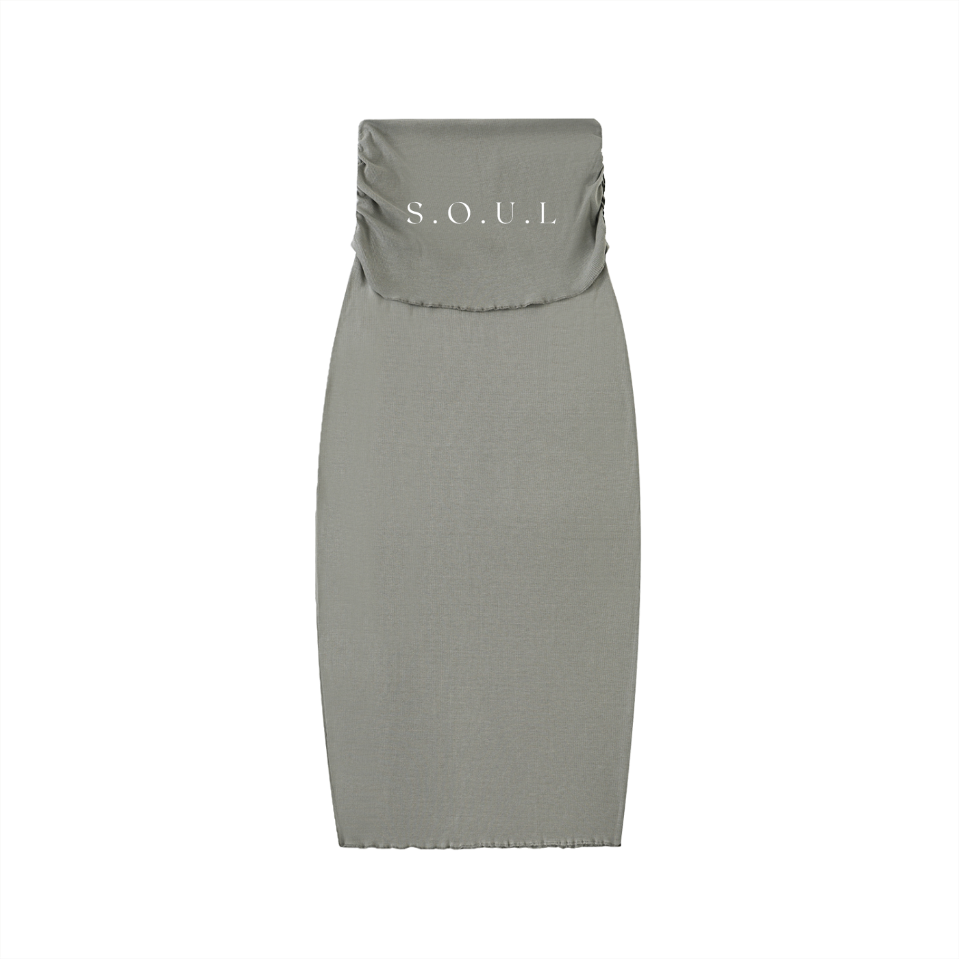 S.O.U.L Women's Dyed Slim Maxi Skirt