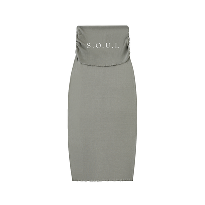 S.O.U.L Women's Dyed Slim Maxi Skirt