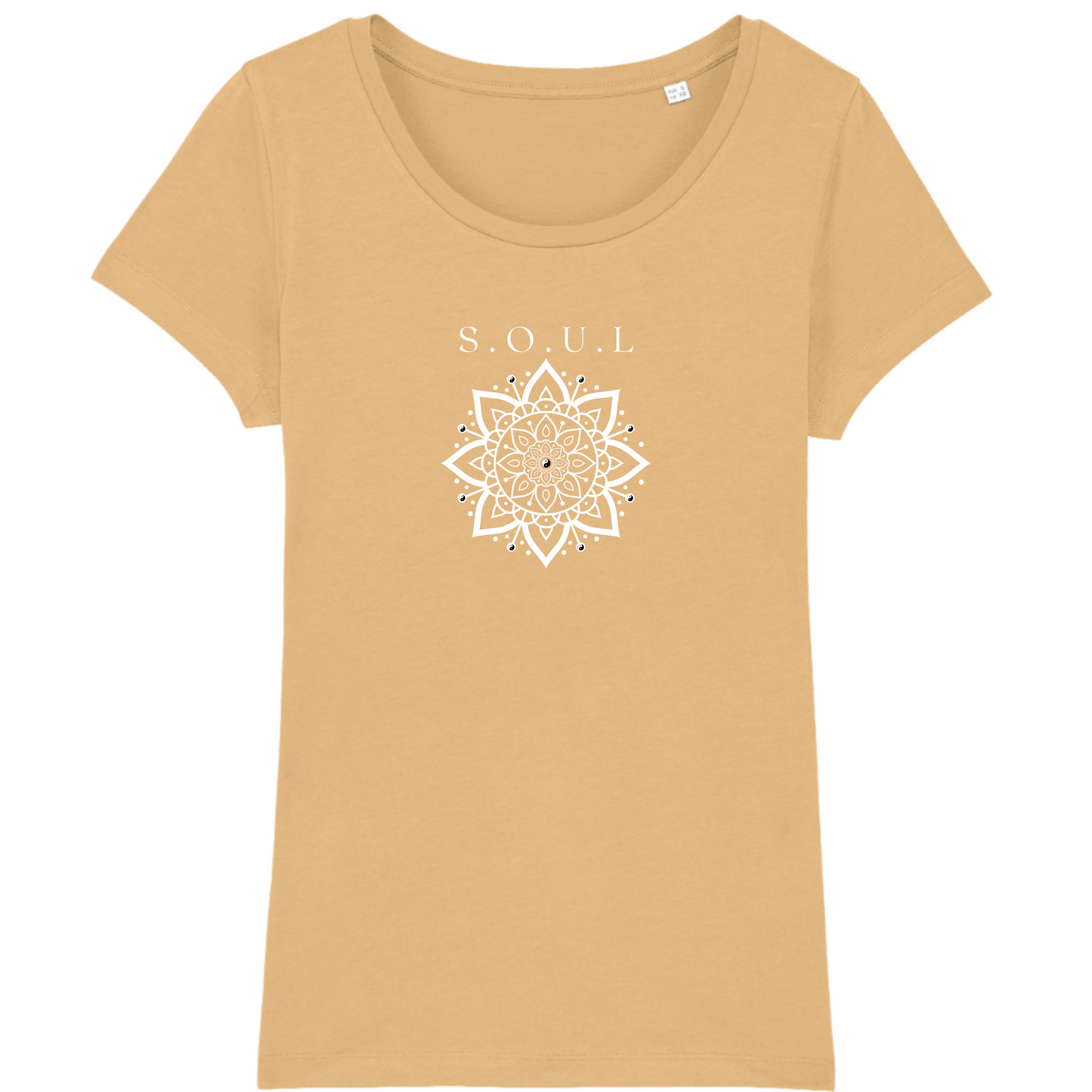 S.O.U.L 100% Organic Cotton Women's Boxy T-shirt (Nispero)
