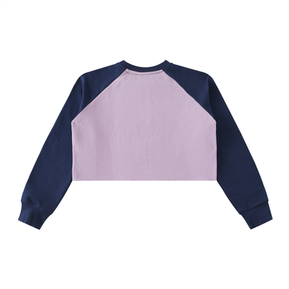 S.O.U.L Women's Raw-Hem Crop Sweatshirt