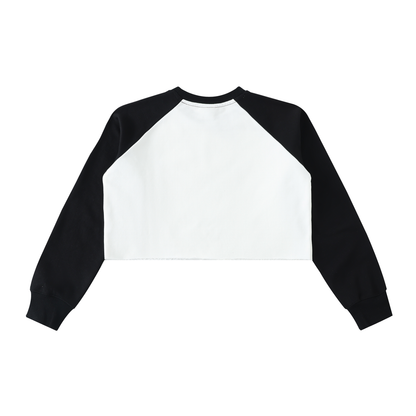 S.O.U.L Women's Raw-Hem Crop Sweatshirt