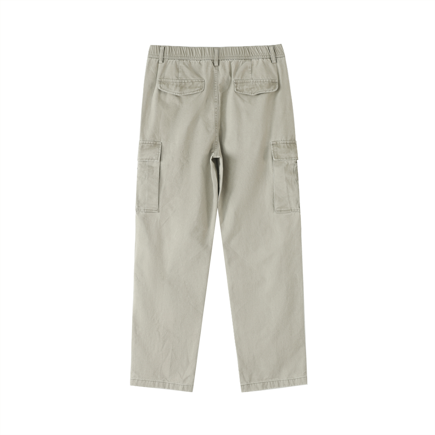S.O.U.L Cotton Elastic-Waist Cargo Pants
