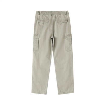 S.O.U.L Cotton Elastic-Waist Cargo Pants