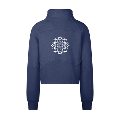 S.O.U.L Women'sCropped Half-Zip Sweatshirt