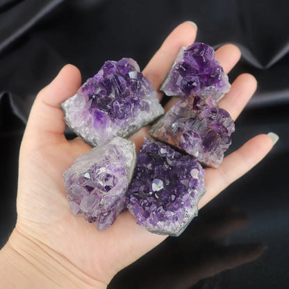 Raw Amethyst Quartz Cluster