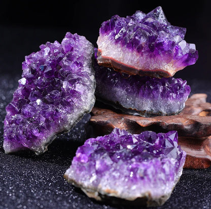 Raw Amethyst Quartz Cluster