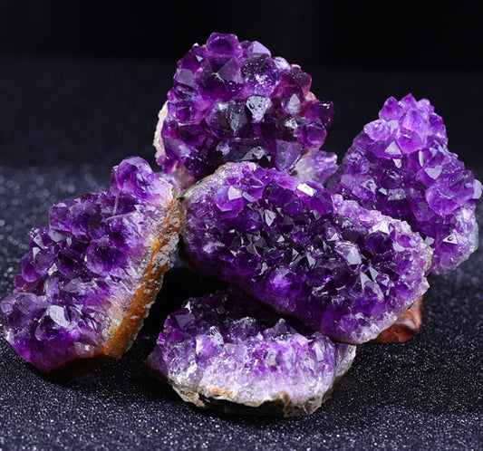 Raw Amethyst Quartz Cluster