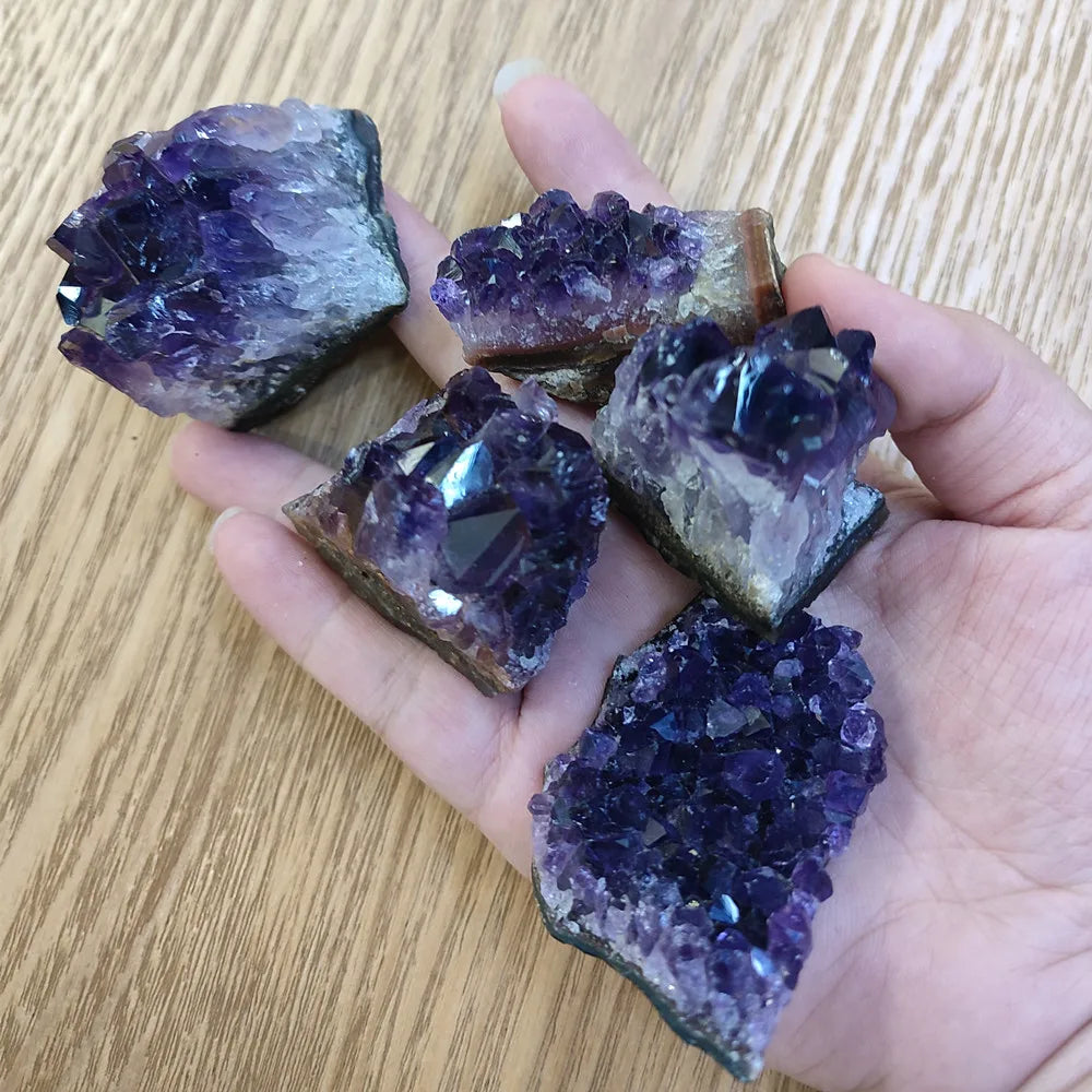 Raw Amethyst Quartz Cluster