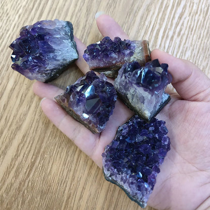 Raw Amethyst Quartz Cluster