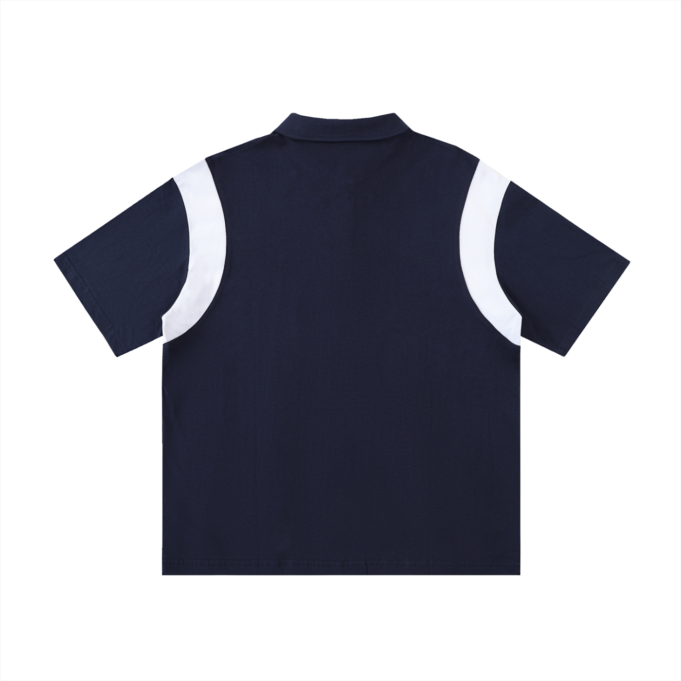 S.O.U.L Contrast Panel Cotton Polo Shirt