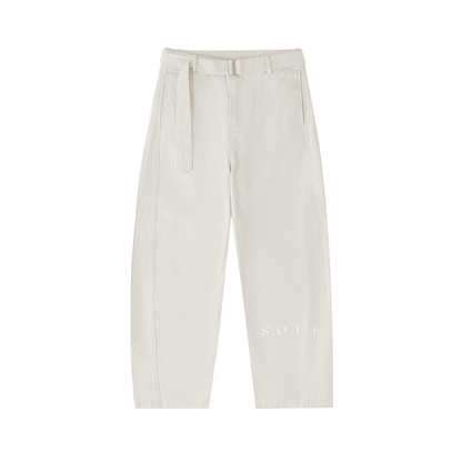 S.O.U.L Women's Cotton Belted Blade Pants
