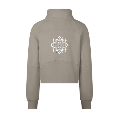 S.O.U.L Women'sCropped Half-Zip Sweatshirt