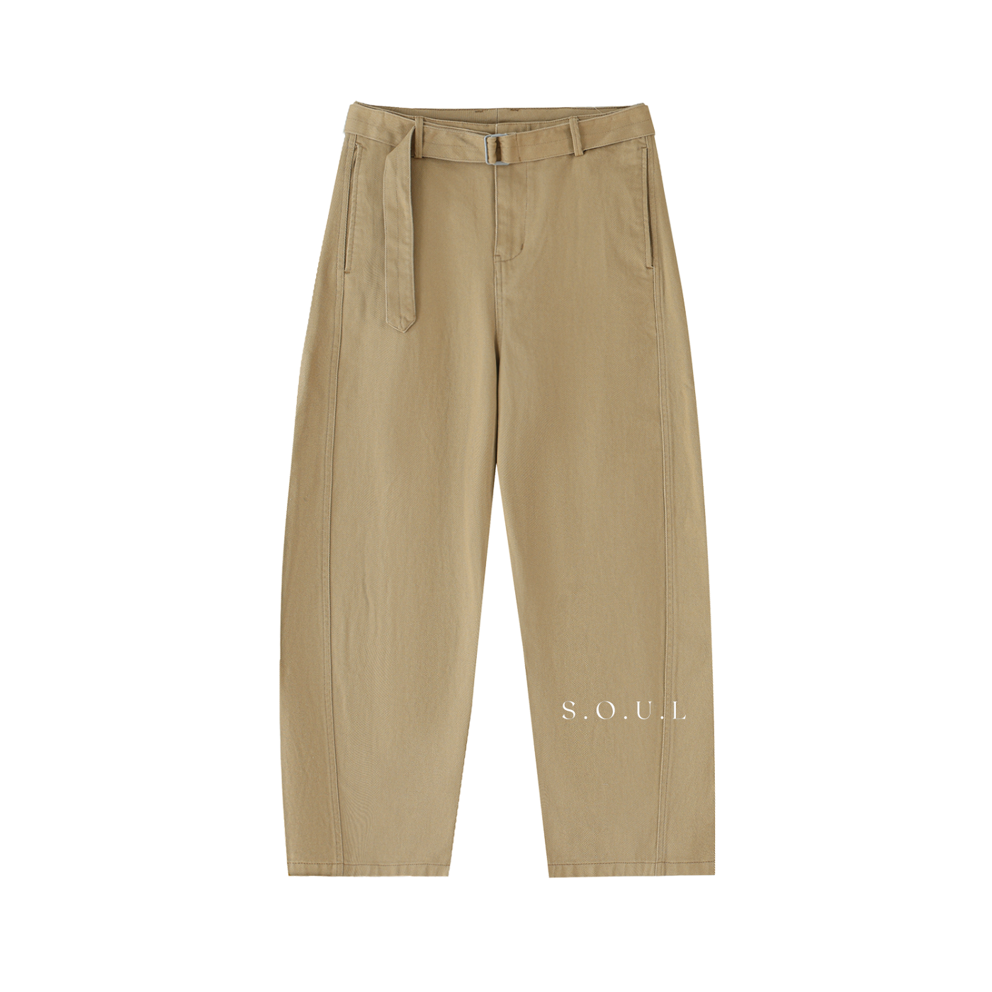 S.O.U.L Women's Cotton Belted Blade Pants