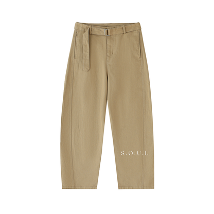 S.O.U.L Women's Cotton Belted Blade Pants