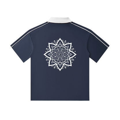 S.O.U.L Contrast Collar Short-Sleeve Polo Shirt