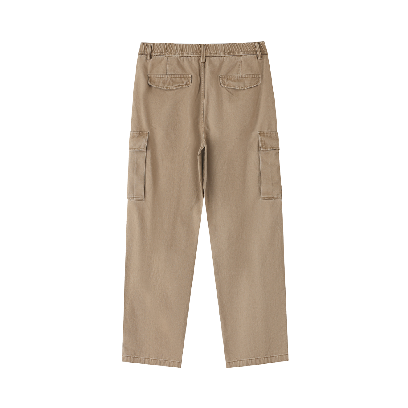 S.O.U.L Cotton Elastic-Waist Cargo Pants