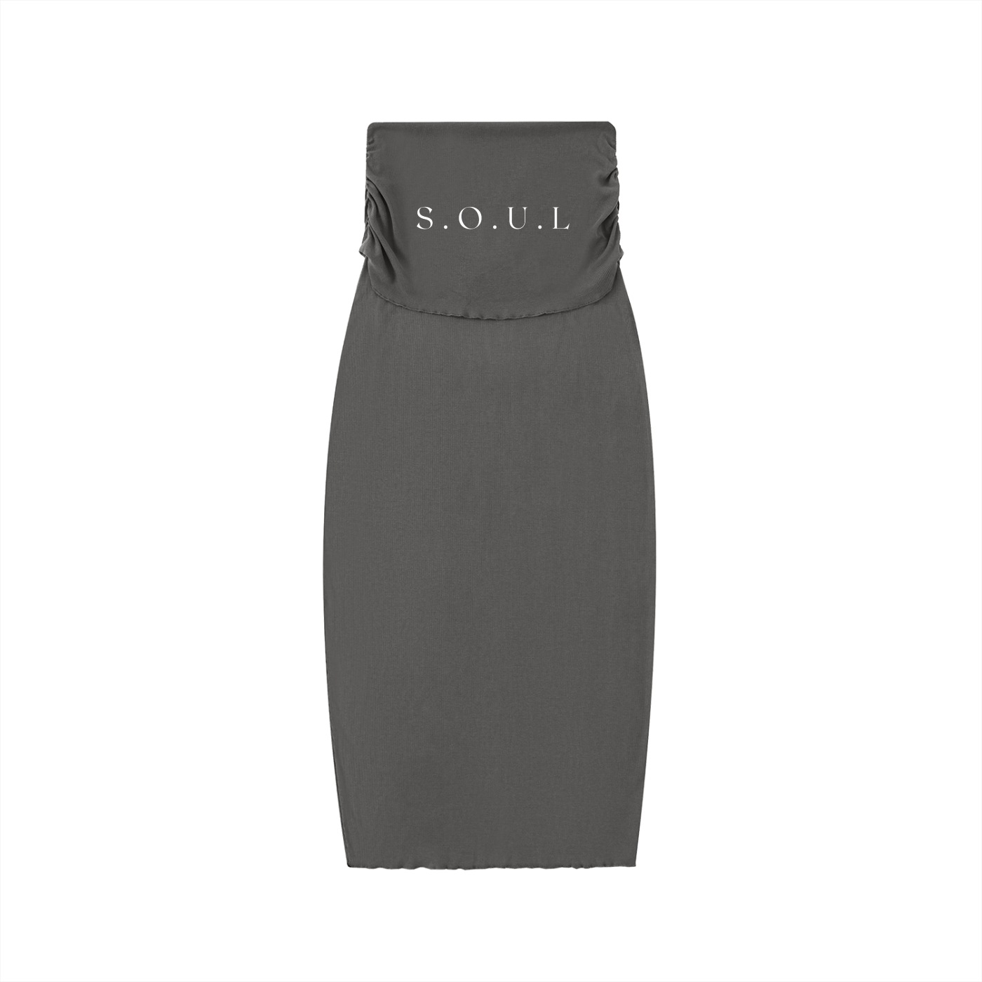 S.O.U.L Women's Dyed Slim Maxi Skirt