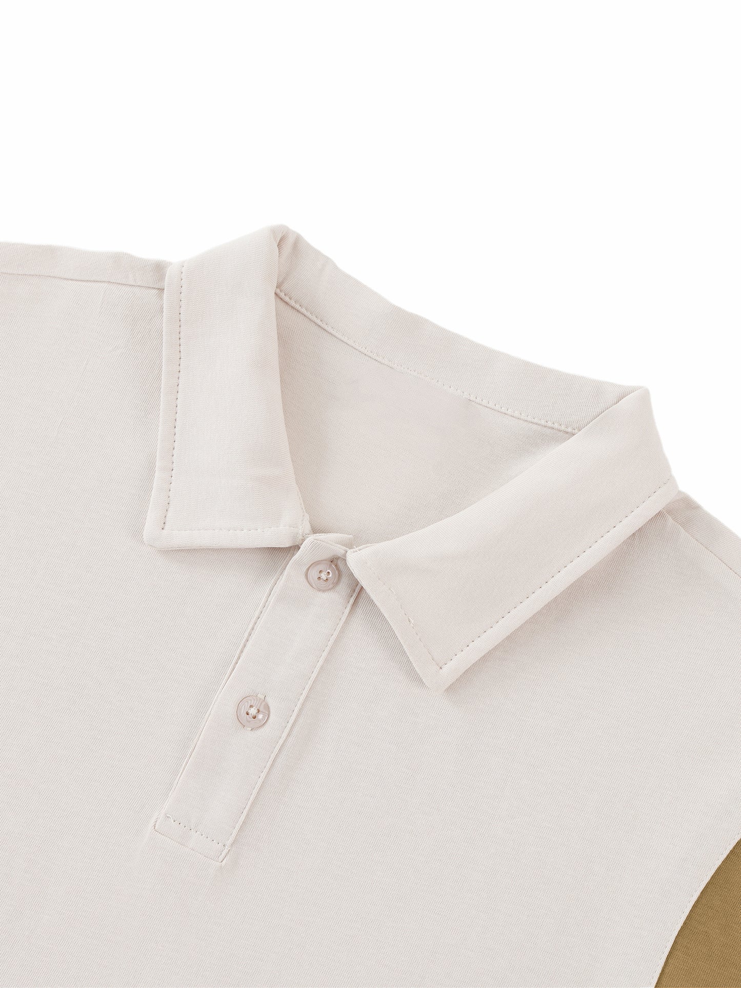 S.O.U.L Contrast Panel Cotton Polo Shirt
