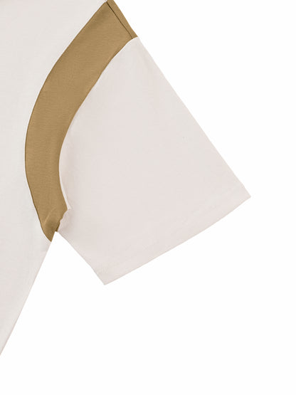 S.O.U.L Contrast Panel Cotton Polo Shirt