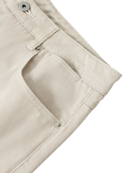 S.O.U.L Men's Heavyweight Cotton Straight-Leg Trousers
